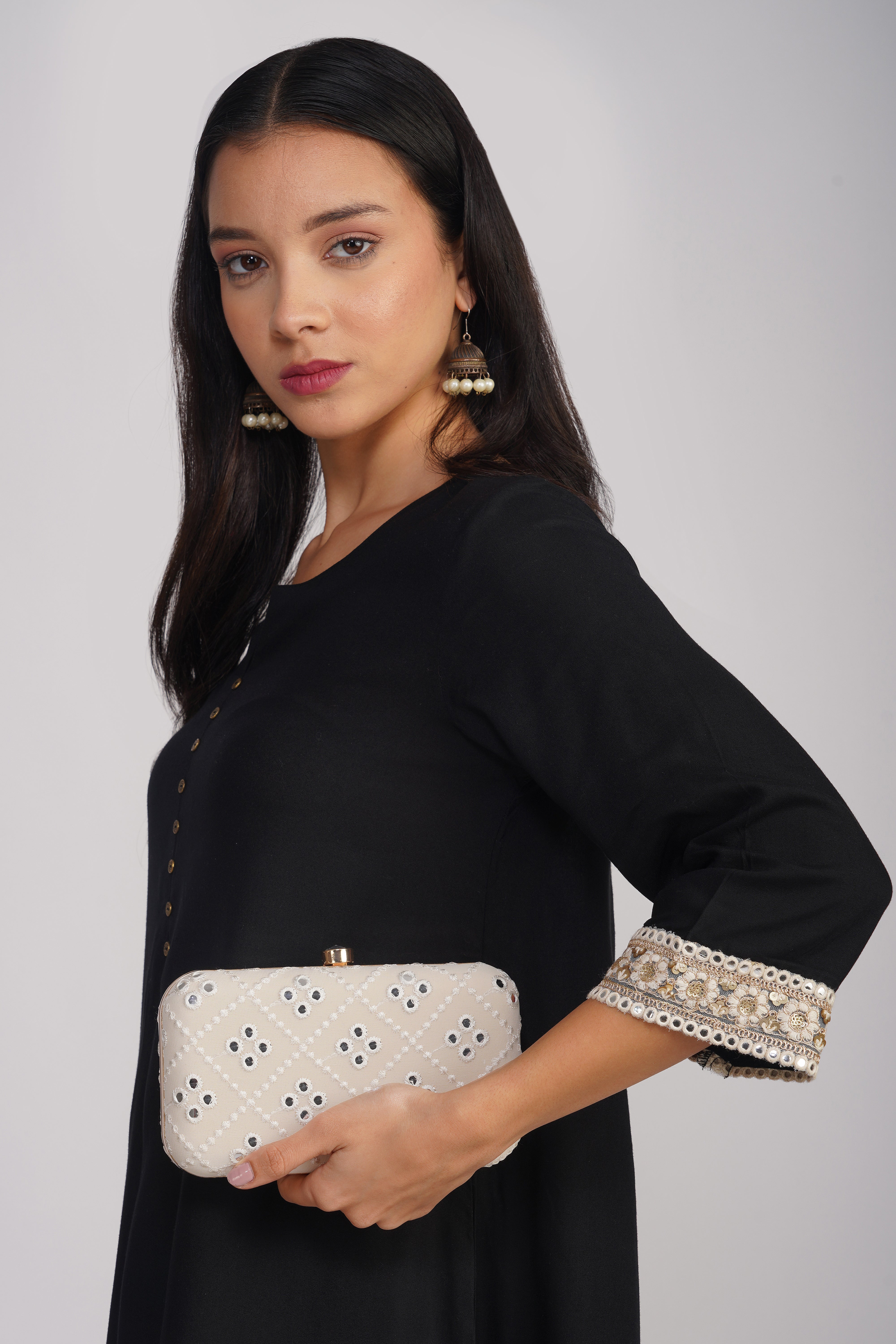 Nice-G White Loom Clutch Bags: Your Ultimate Evening Accessory