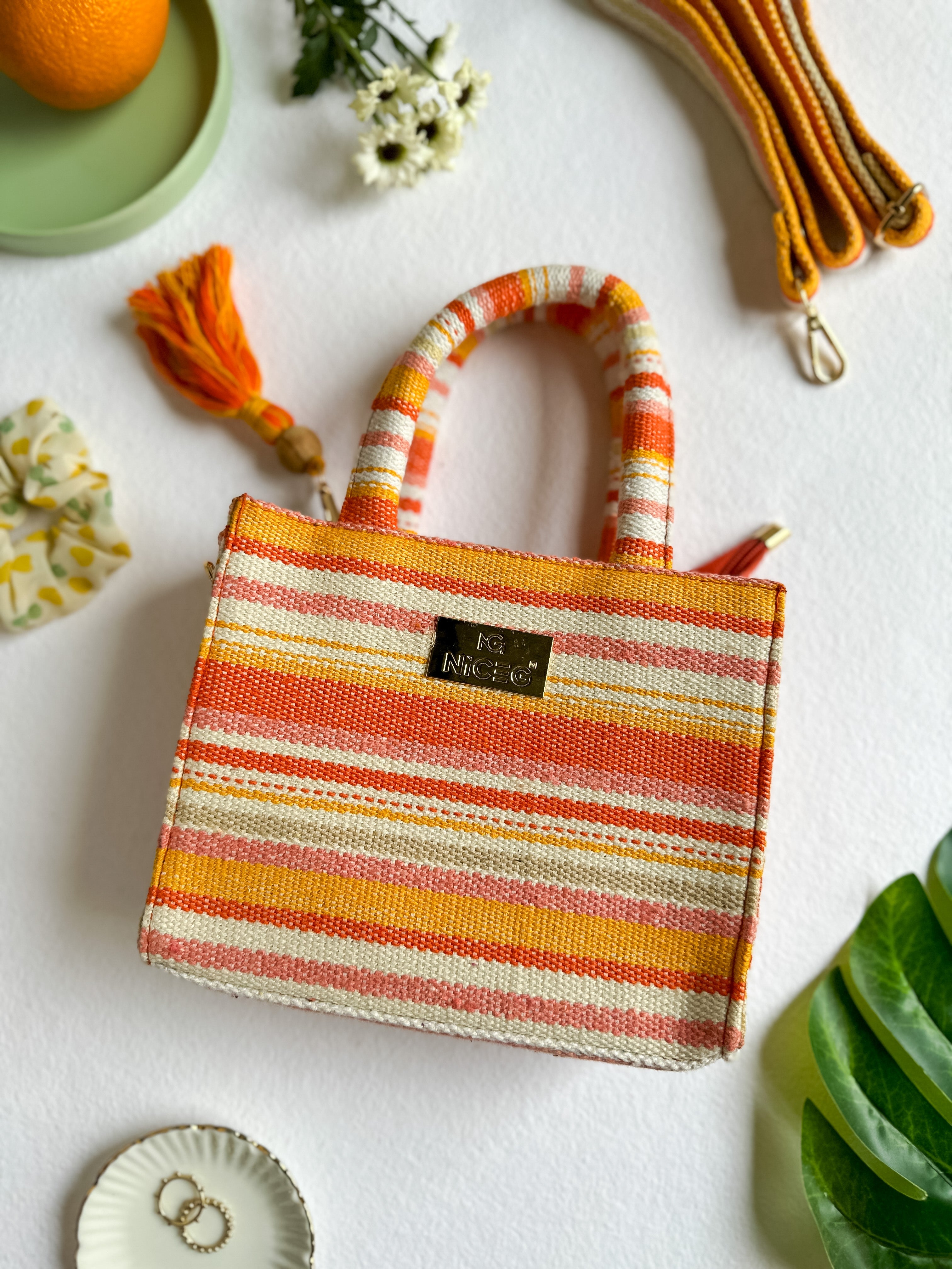 NiceG Vibrant Box Bag (Small)