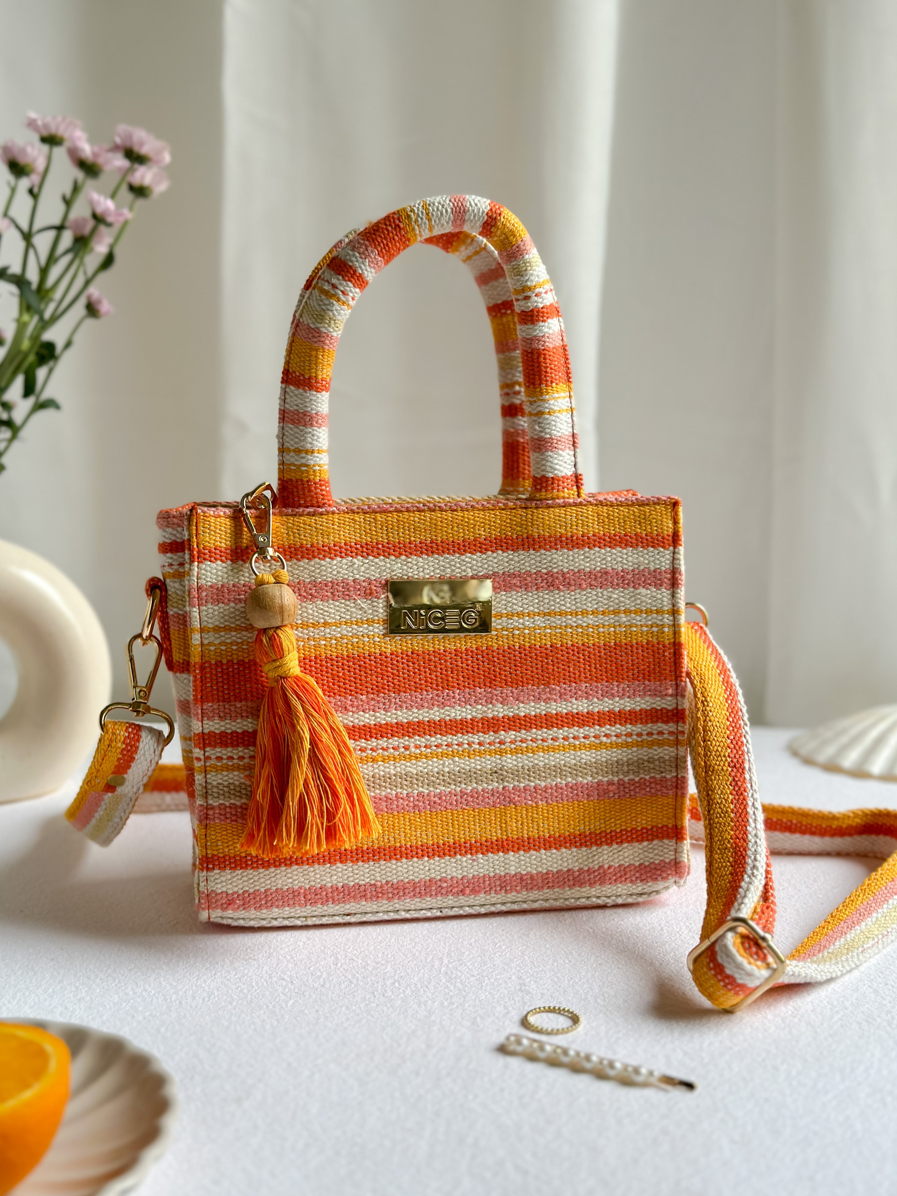 NiceG Vibrant Box Bag (Small)