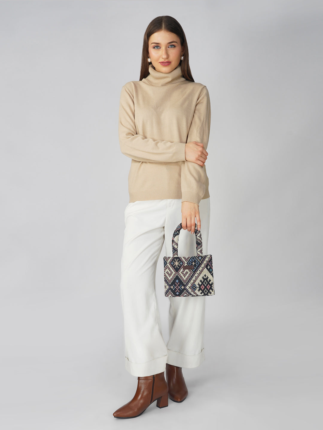 NiceG Color Fusion Box Bag (Small)