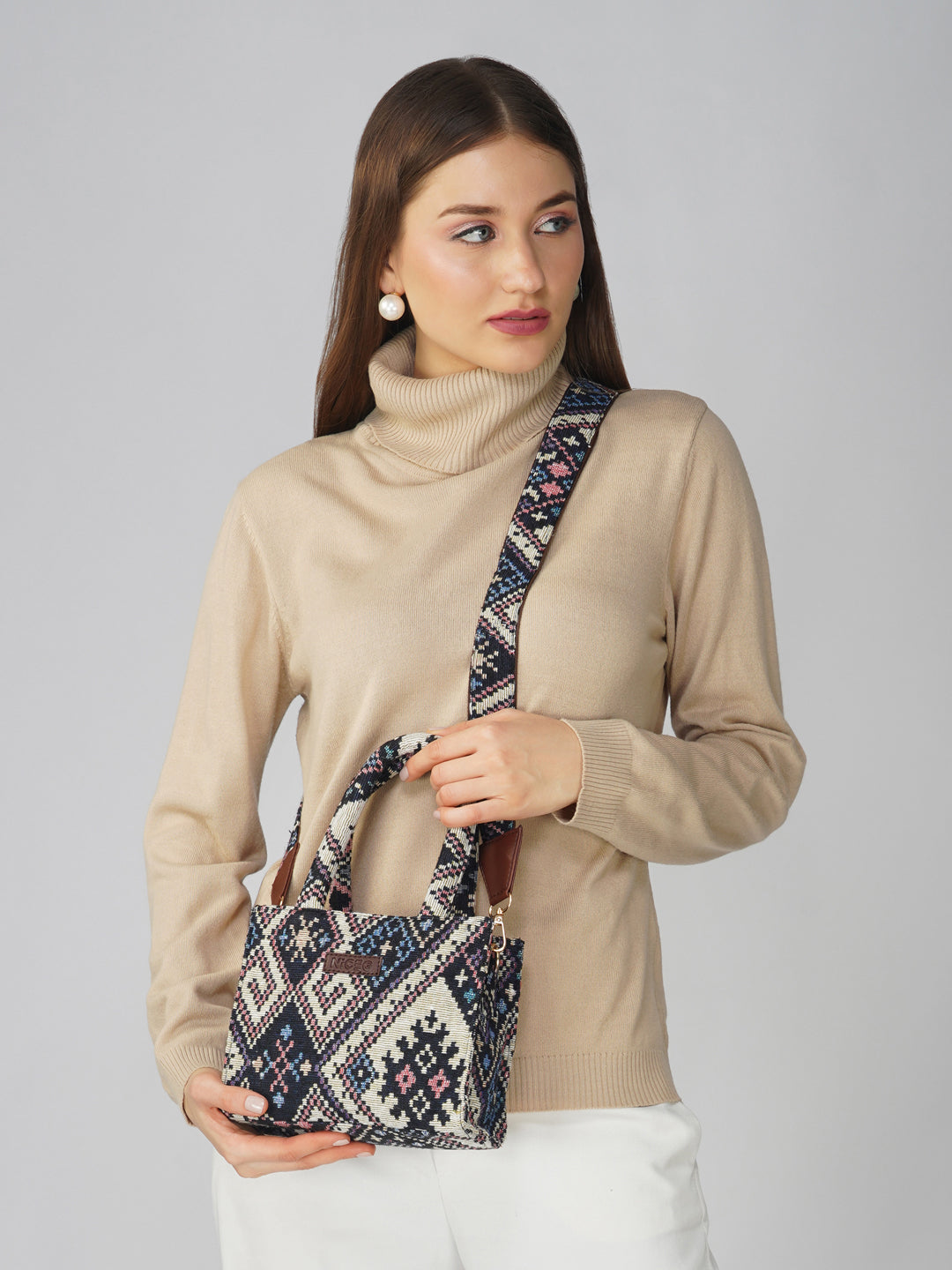 NiceG Color Fusion Box Bag (Small)