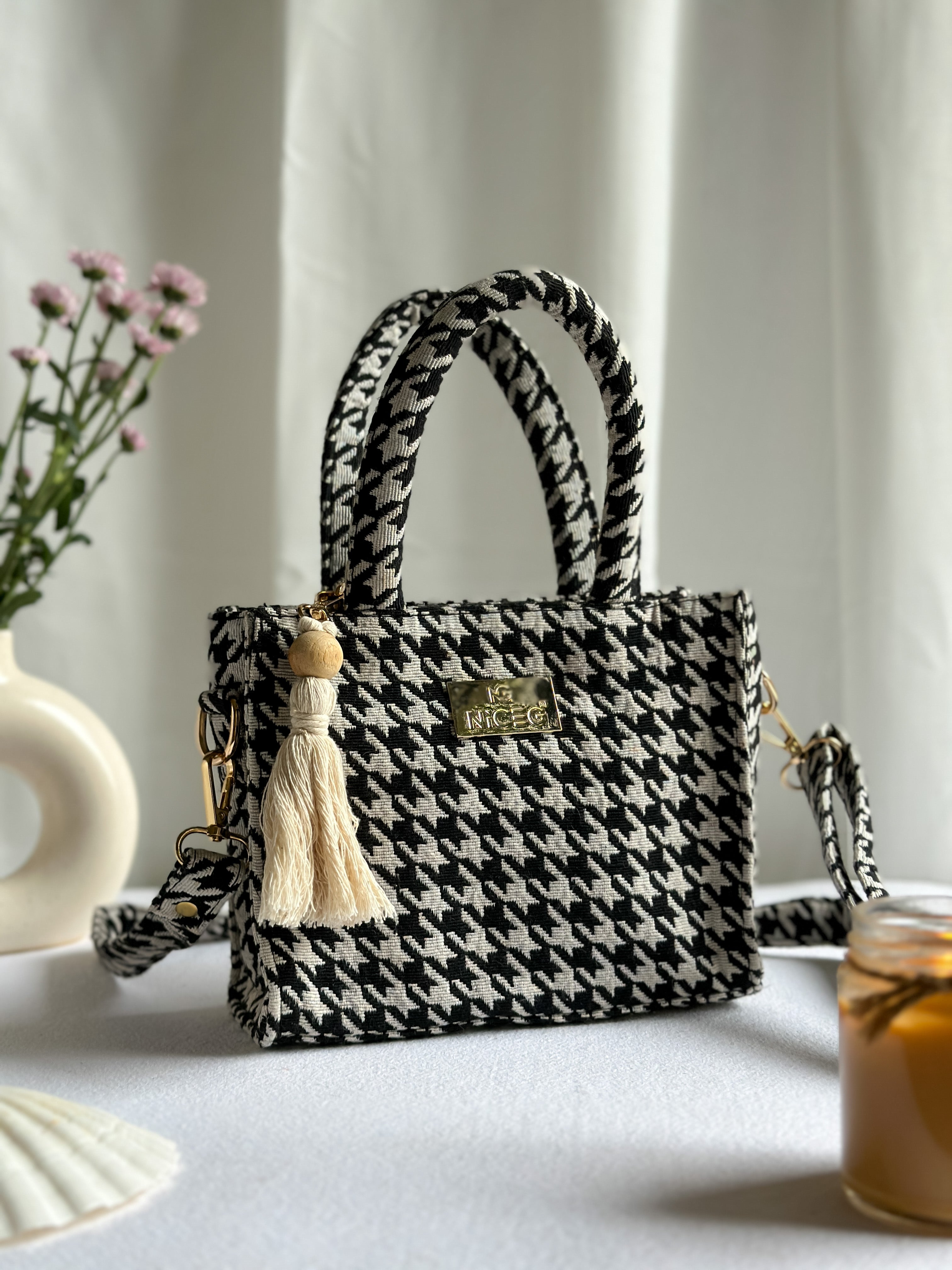 NiceG Monochrome Box Bag (Combo)