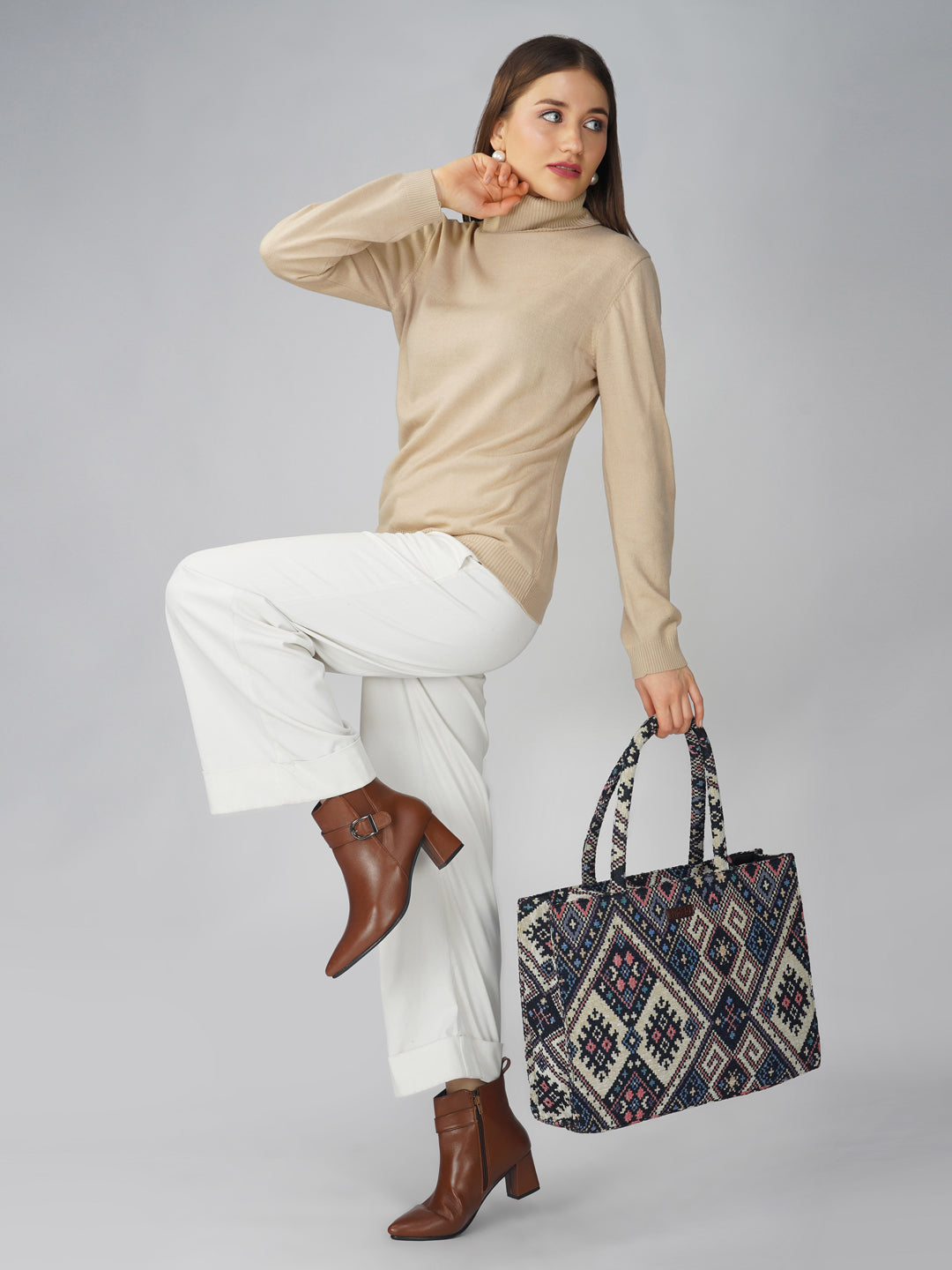 NiceG Color Fusion Box Bag (Large)