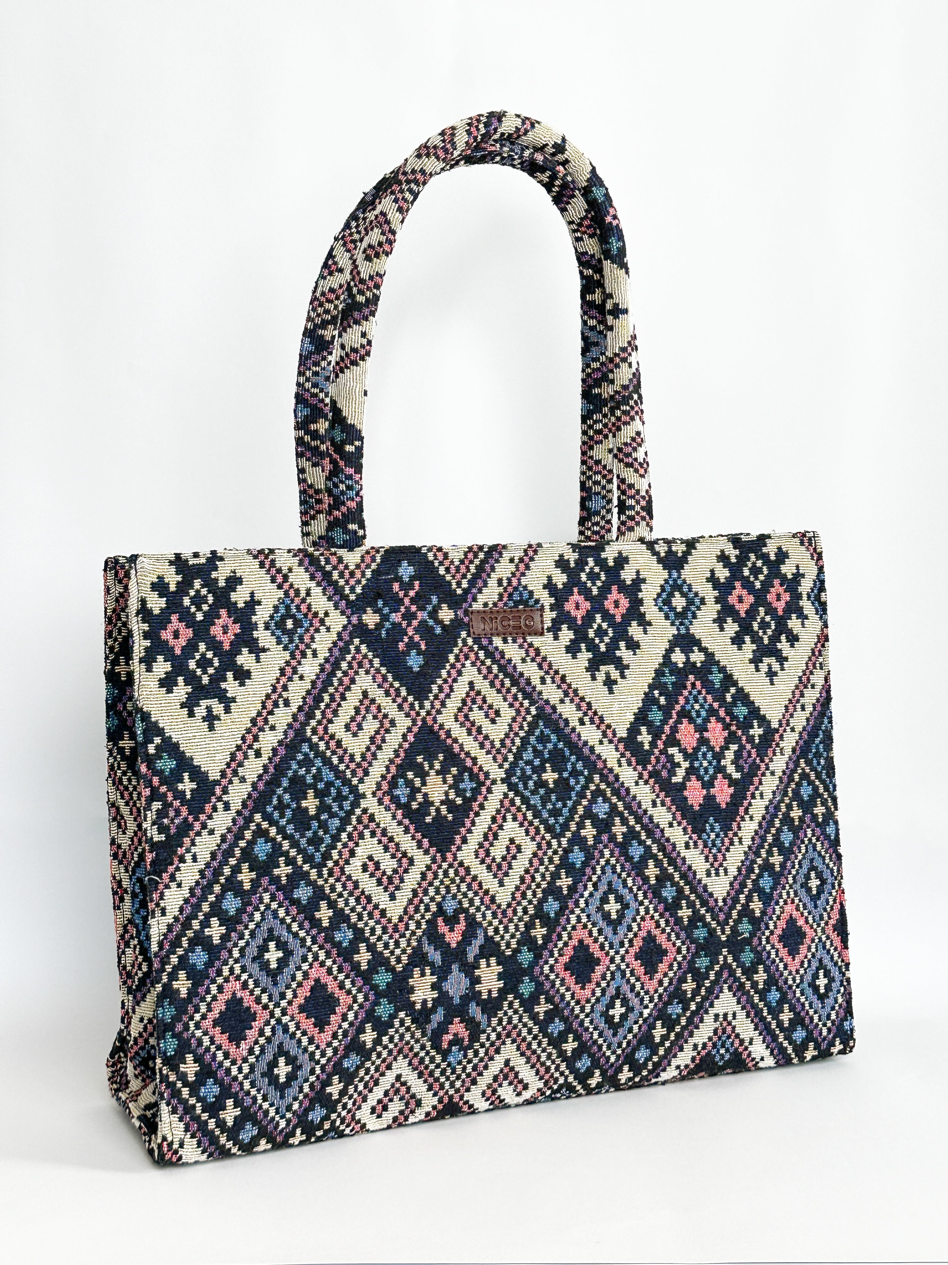 NiceG Color Fusion Box Bag (Large)