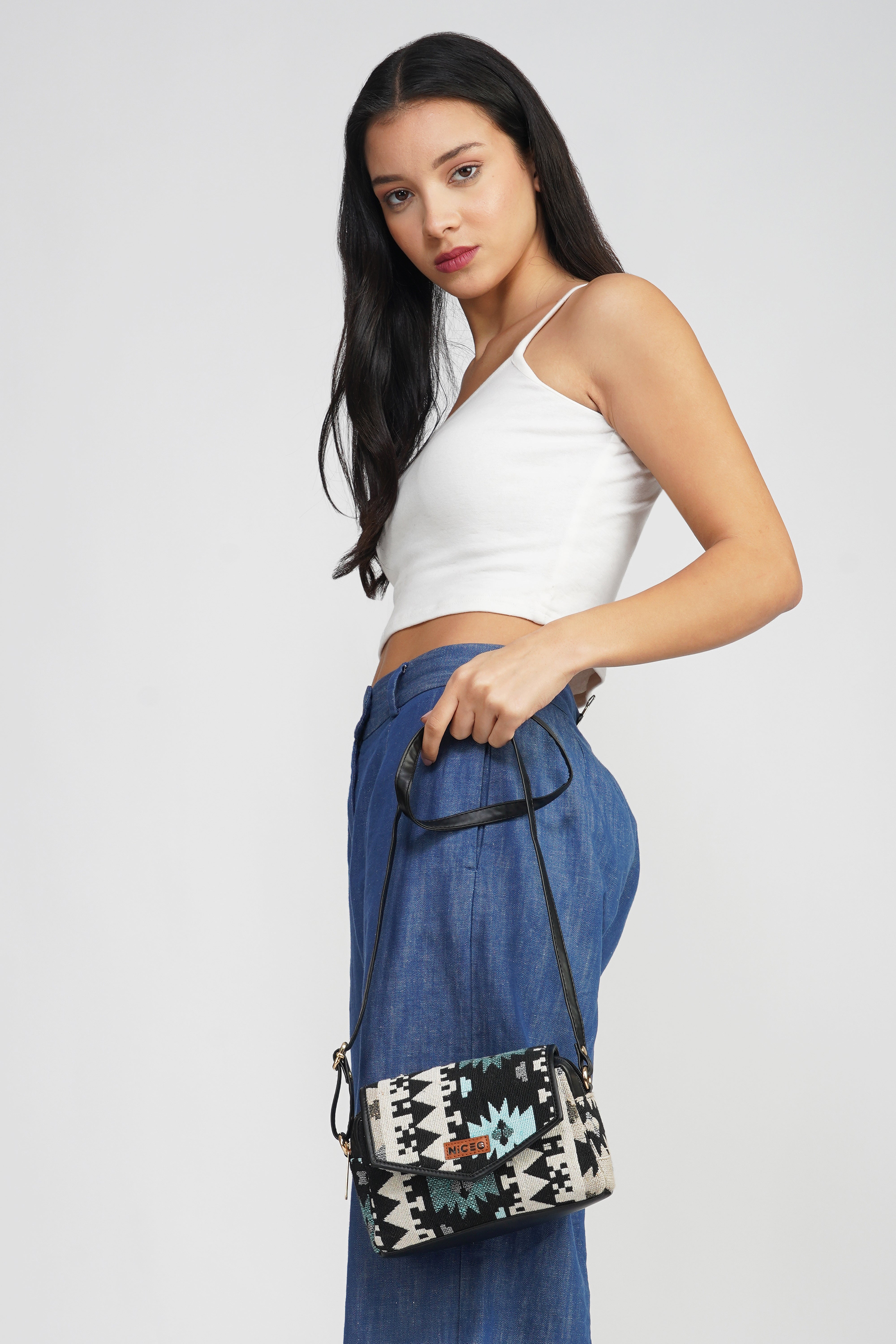 NiceG Urban Mix Sling Bags For Women & Girls