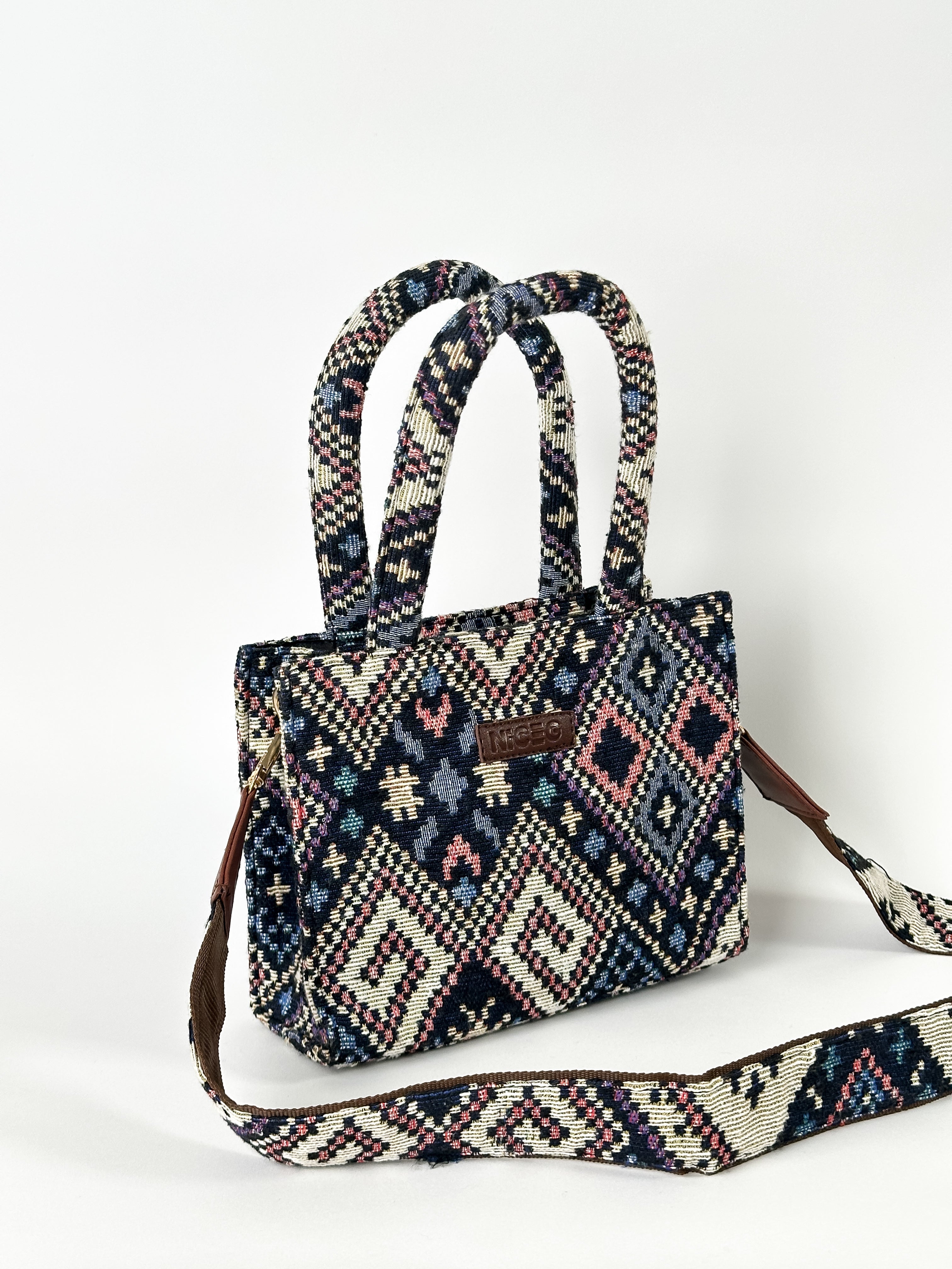 NiceG Color Fusion Box Bag (Small)