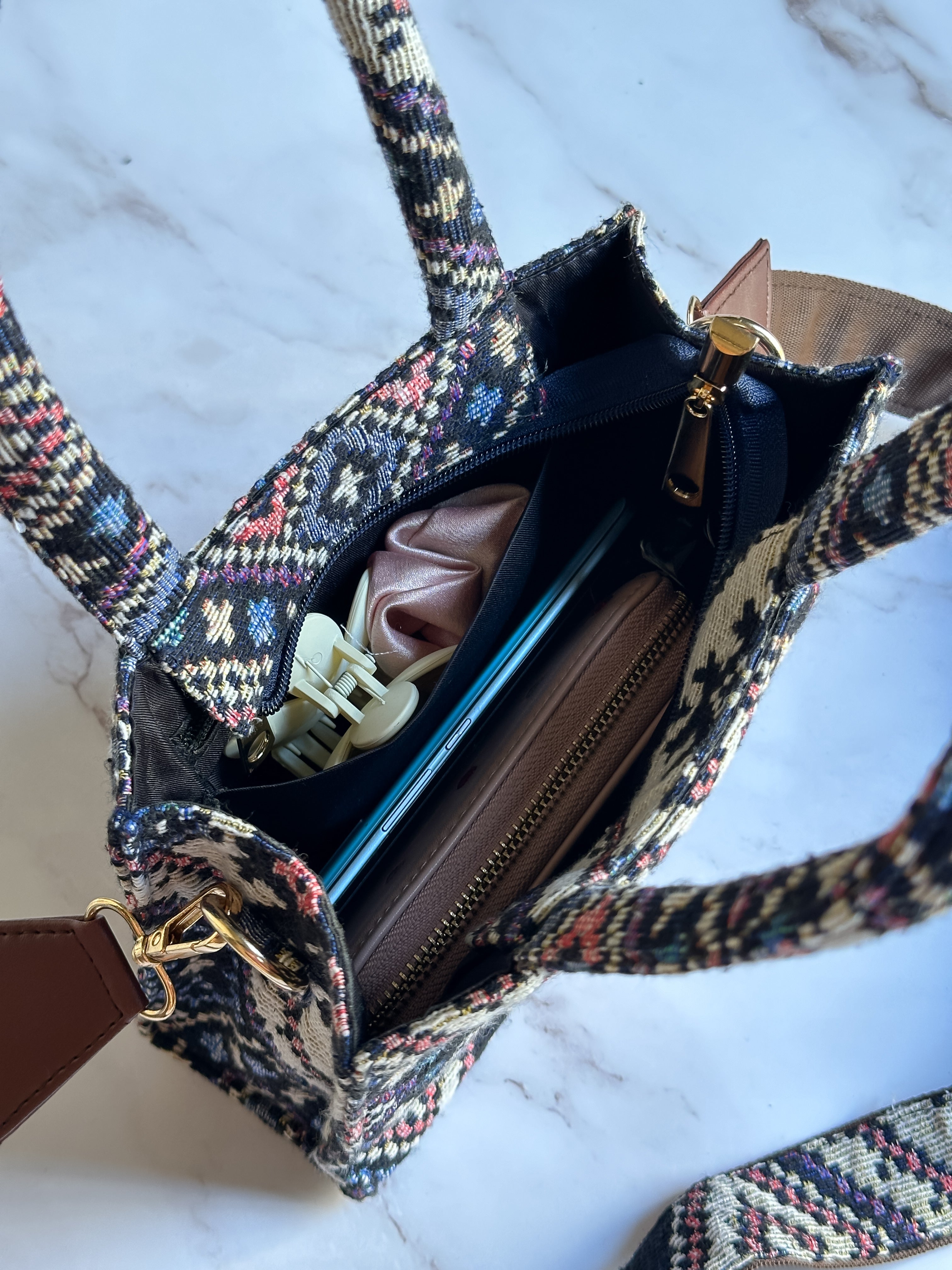 NiceG Color Fusion Box Bag (Small)