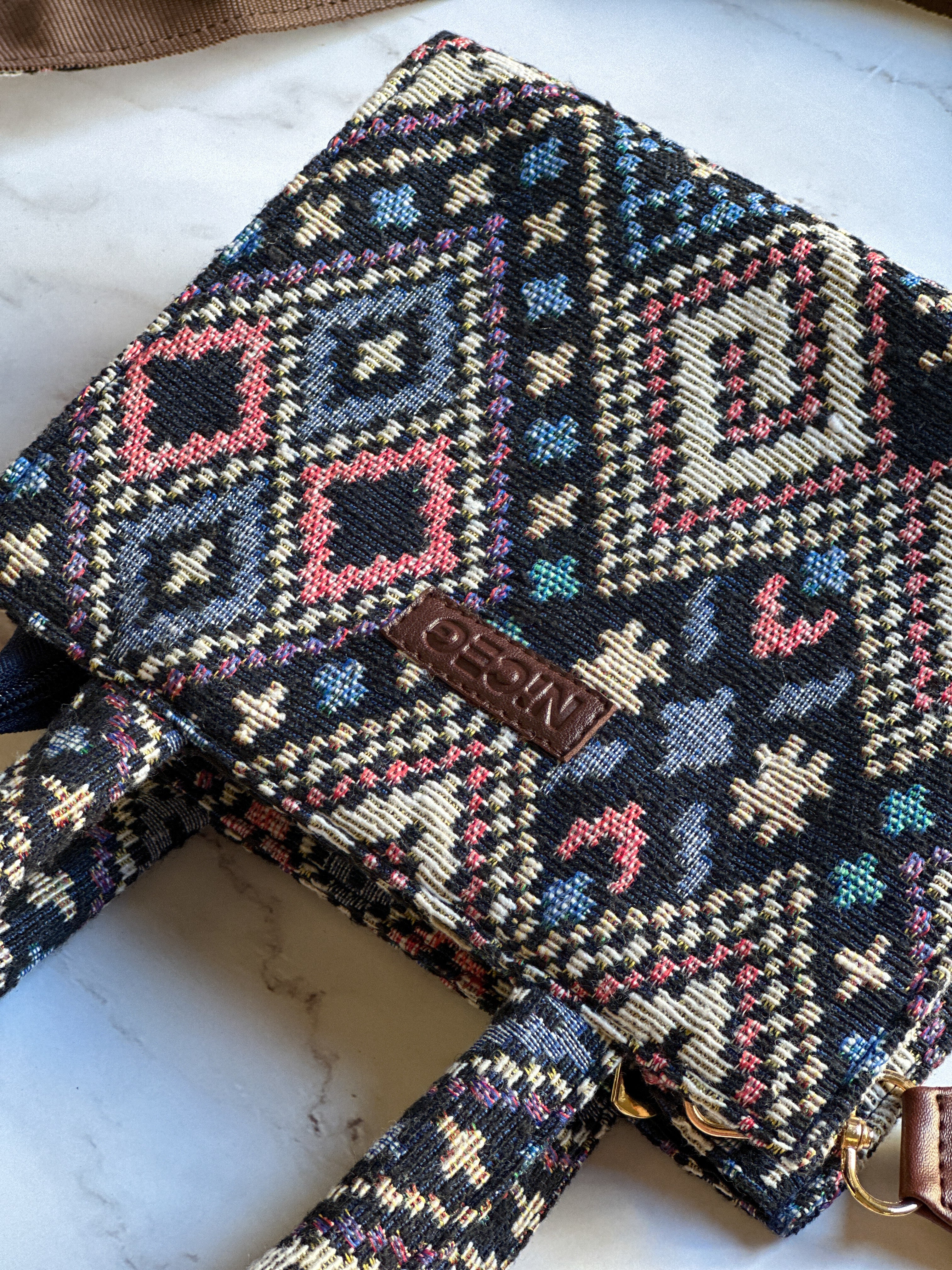 NiceG Color Fusion Box Bag (Small)