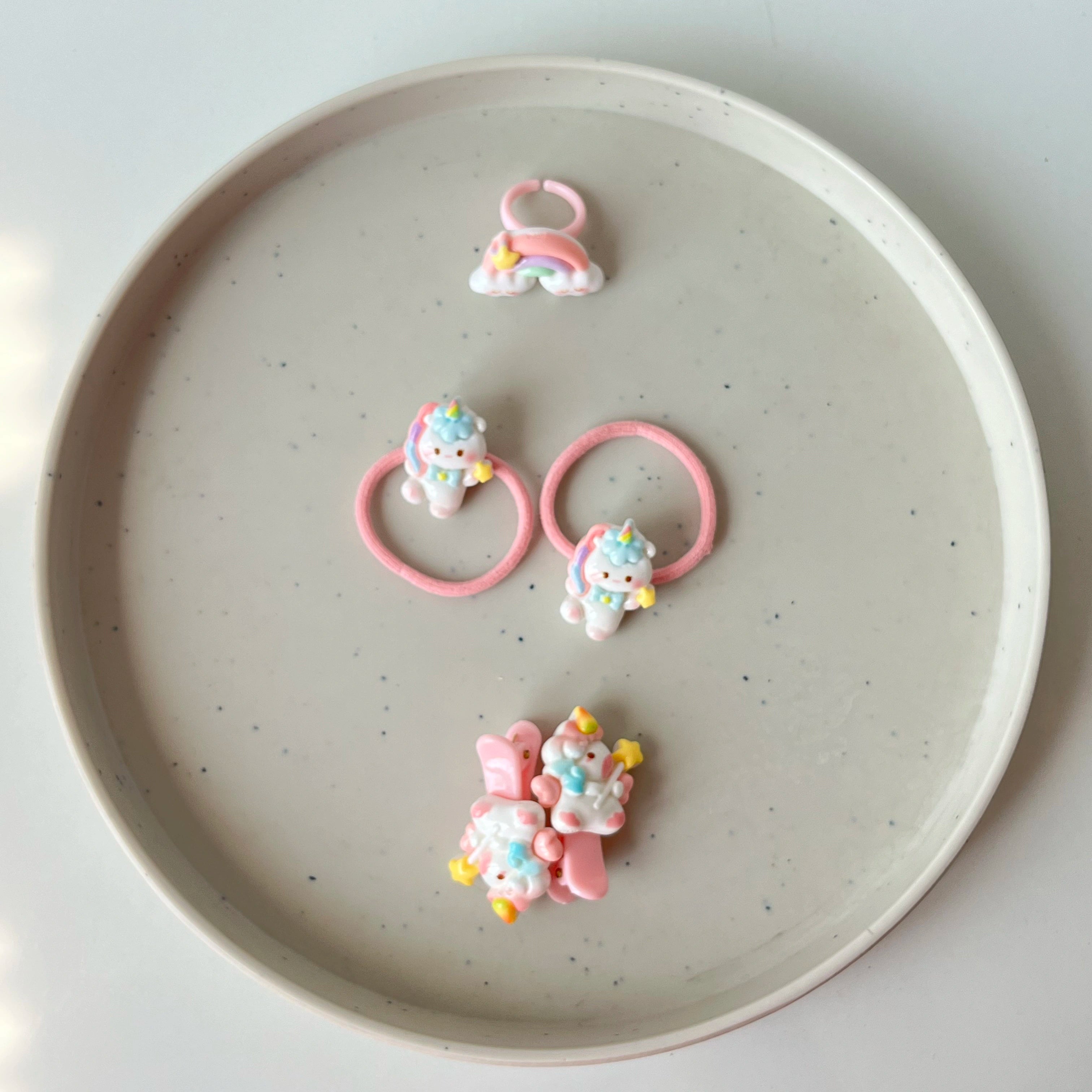 Unicorn Hair Accessories Kit – Pink