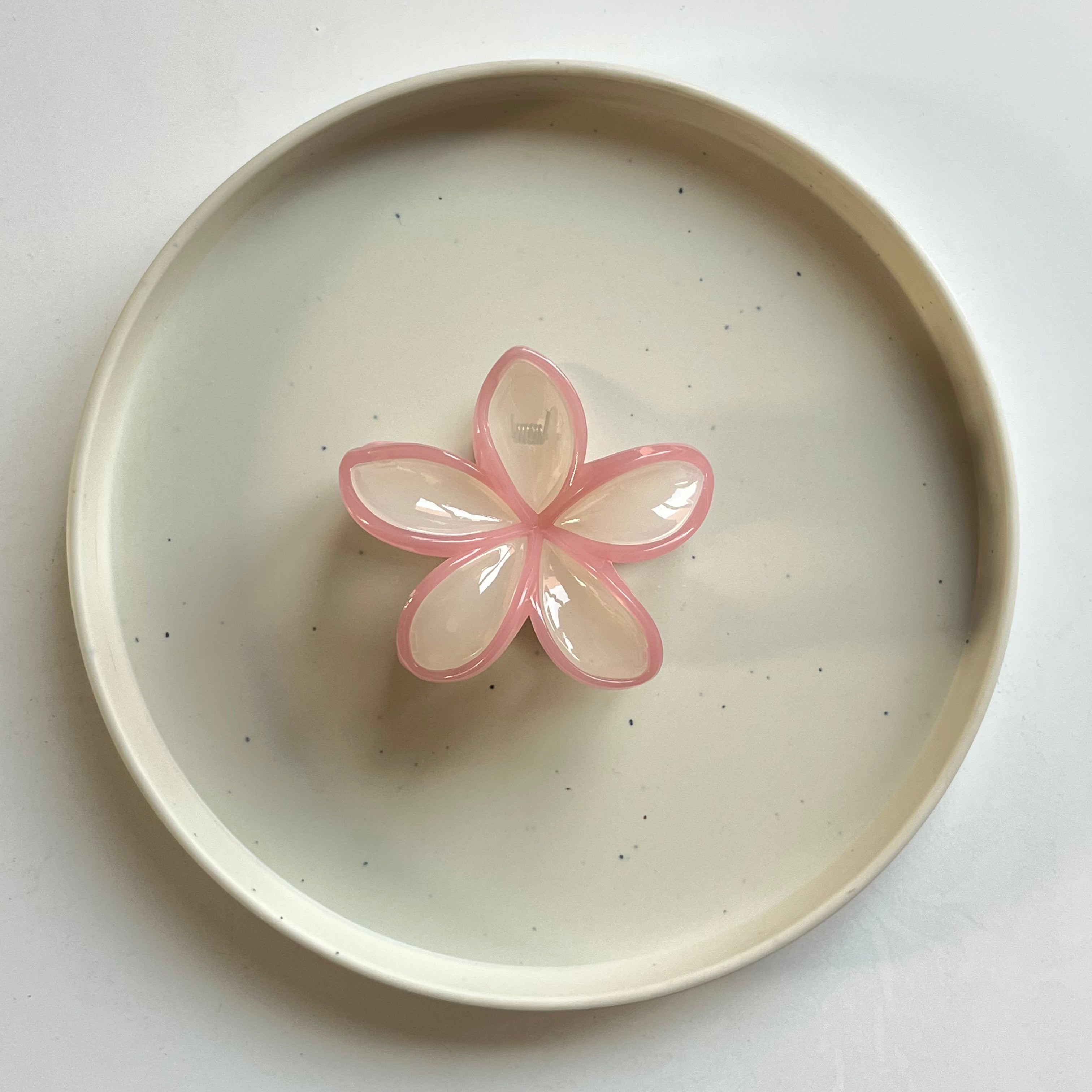 Pastel Petal Large Hair Claw