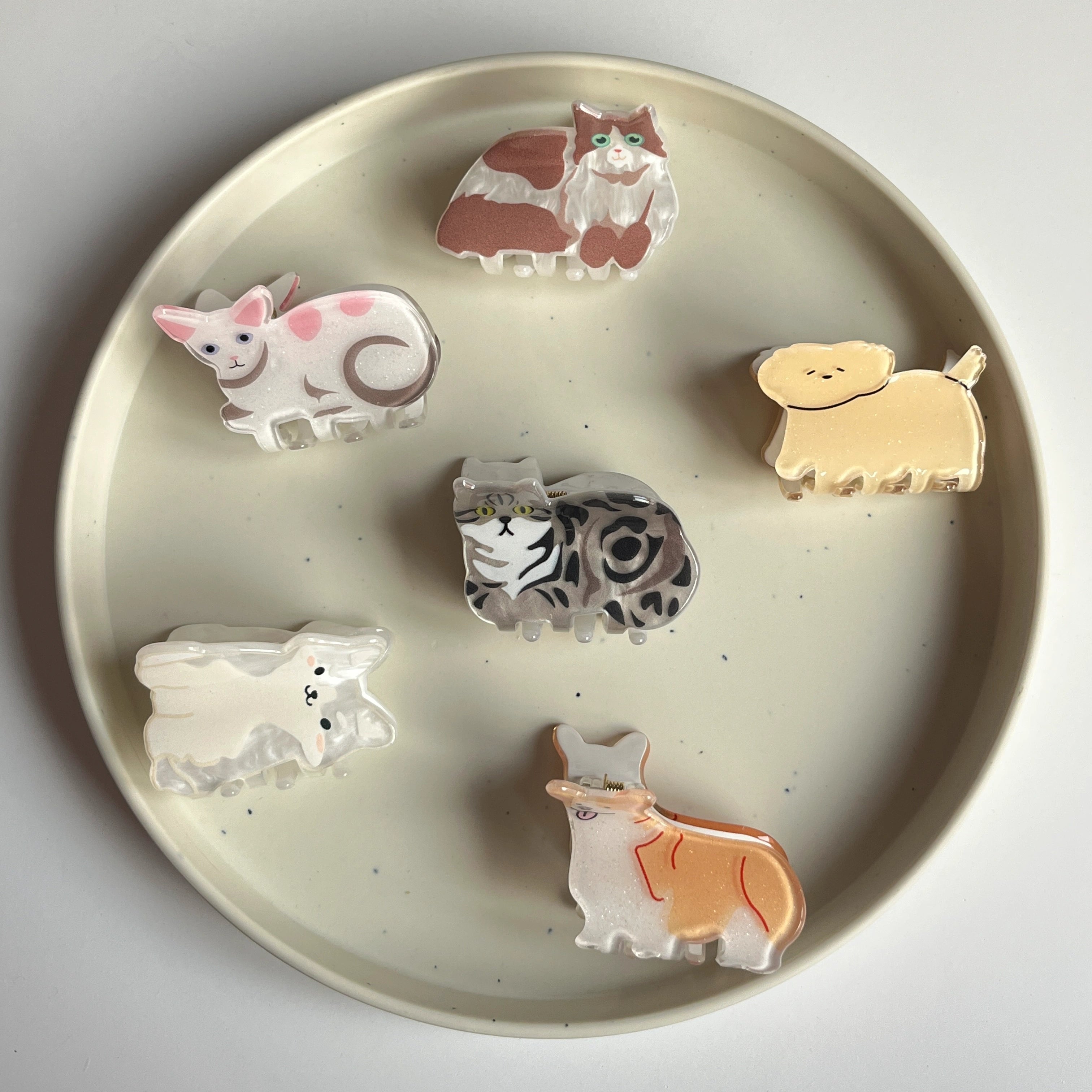 Pet Hair Claw – Set of 6