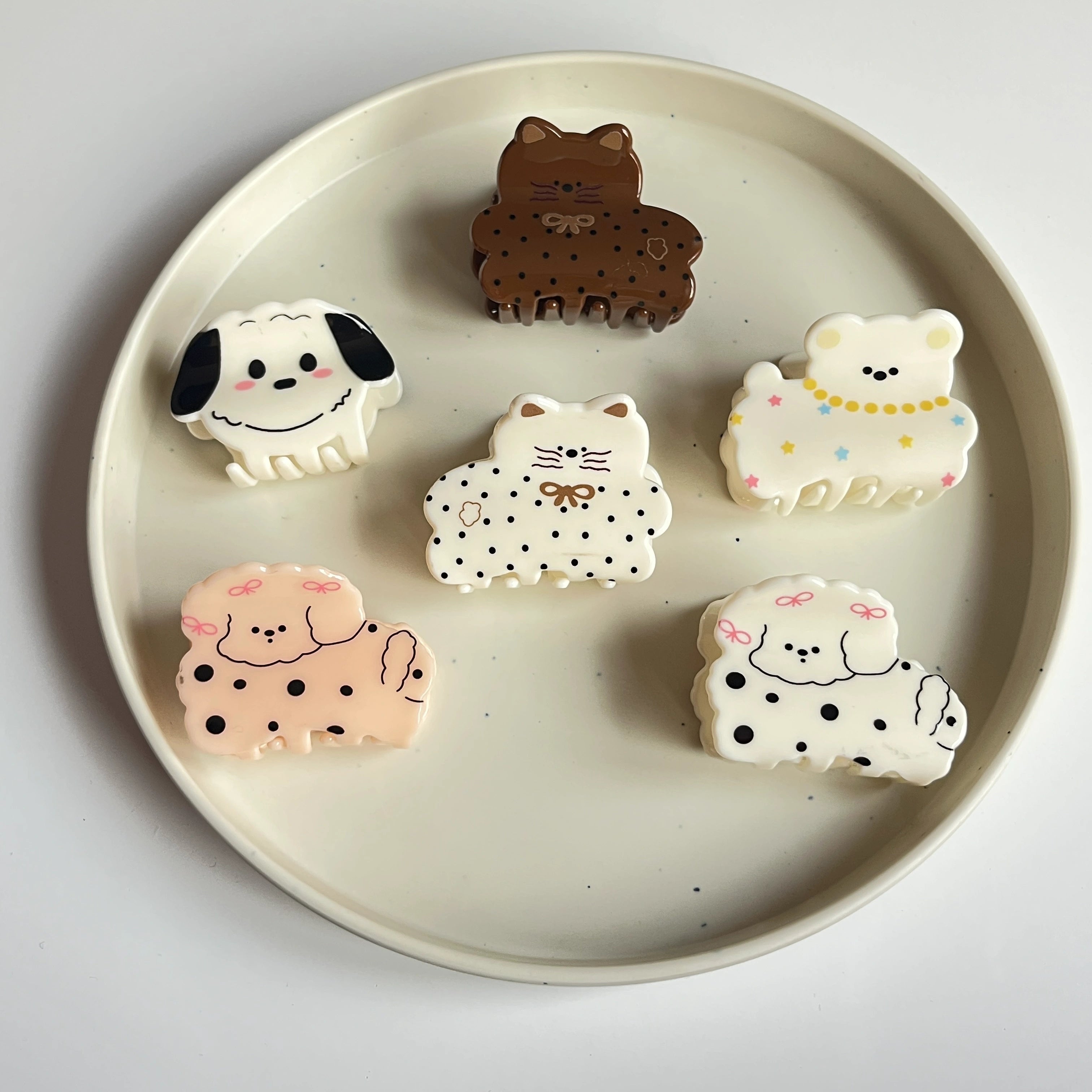 Dog Hair Claw – Set of 6