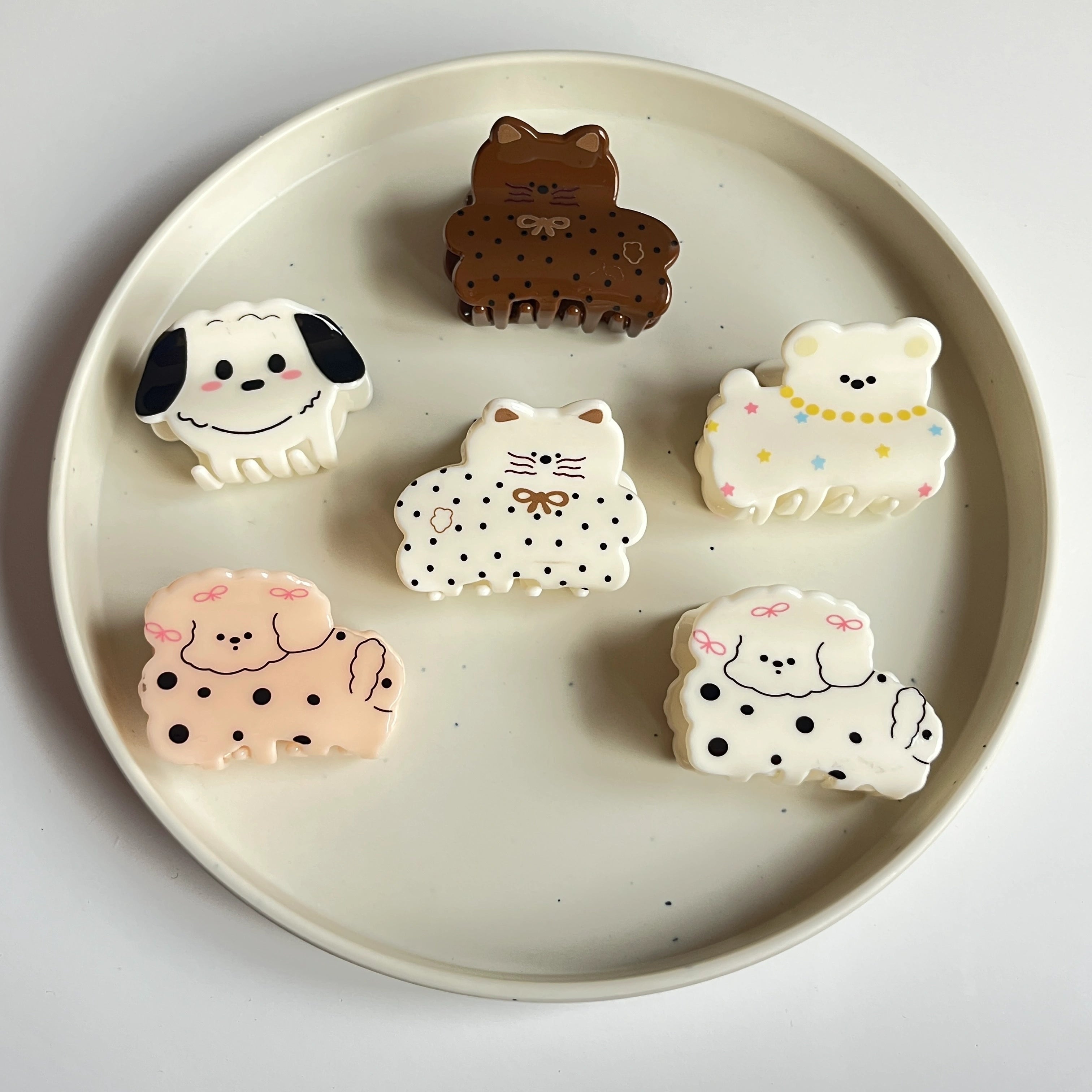 Dog Hair Claw – Set of 6