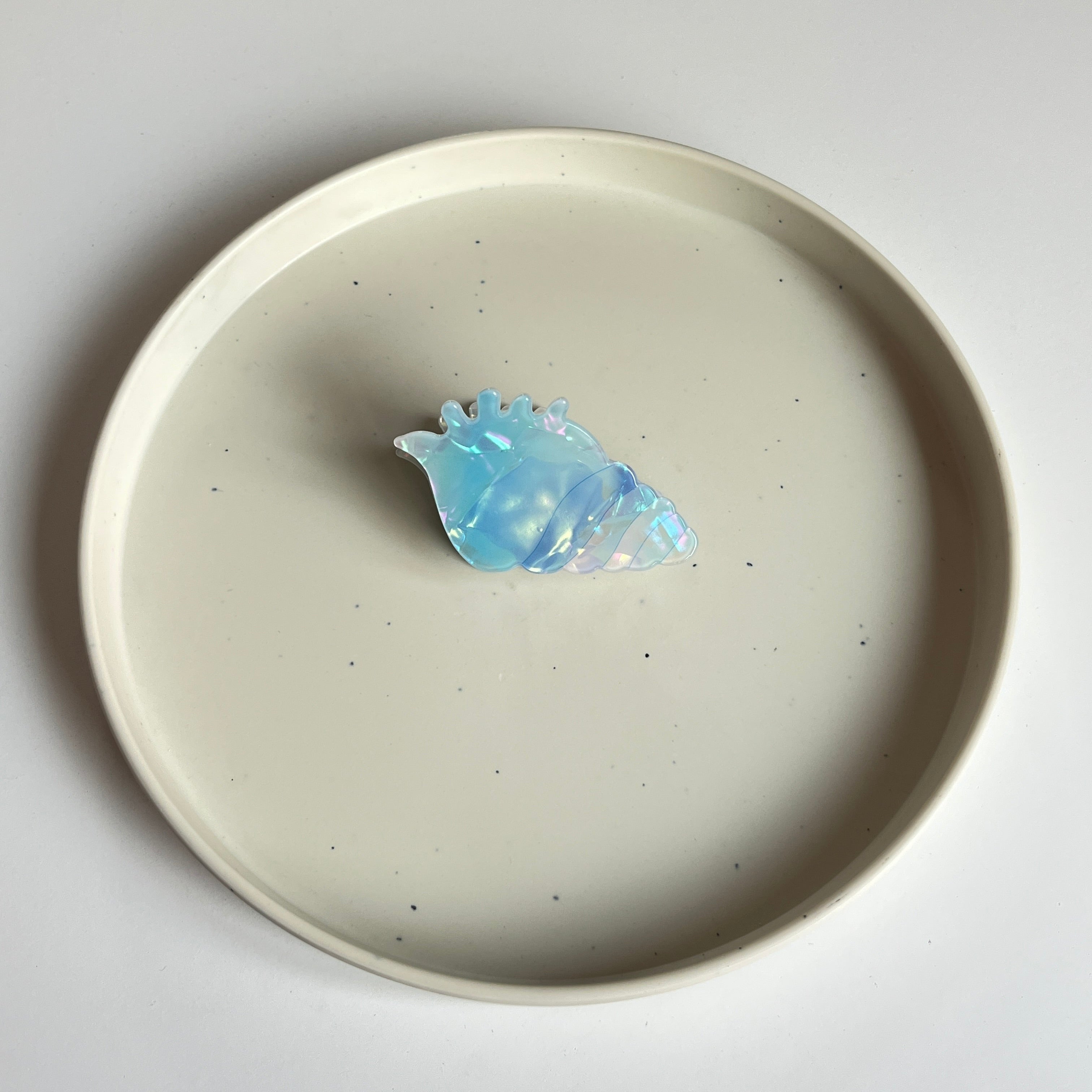 Seashell Large Hair Claw (Holographic)