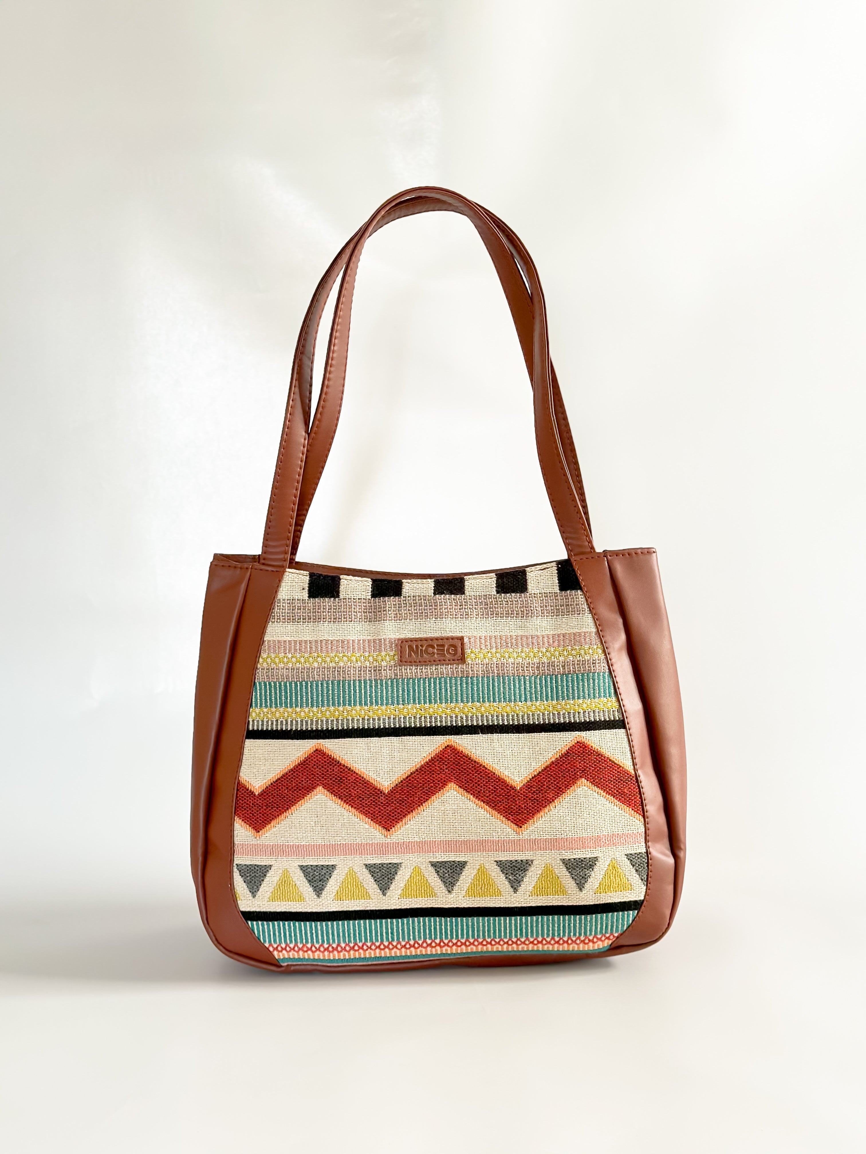 NiceG Yellow Blossom Tote Bags For Women & Girls