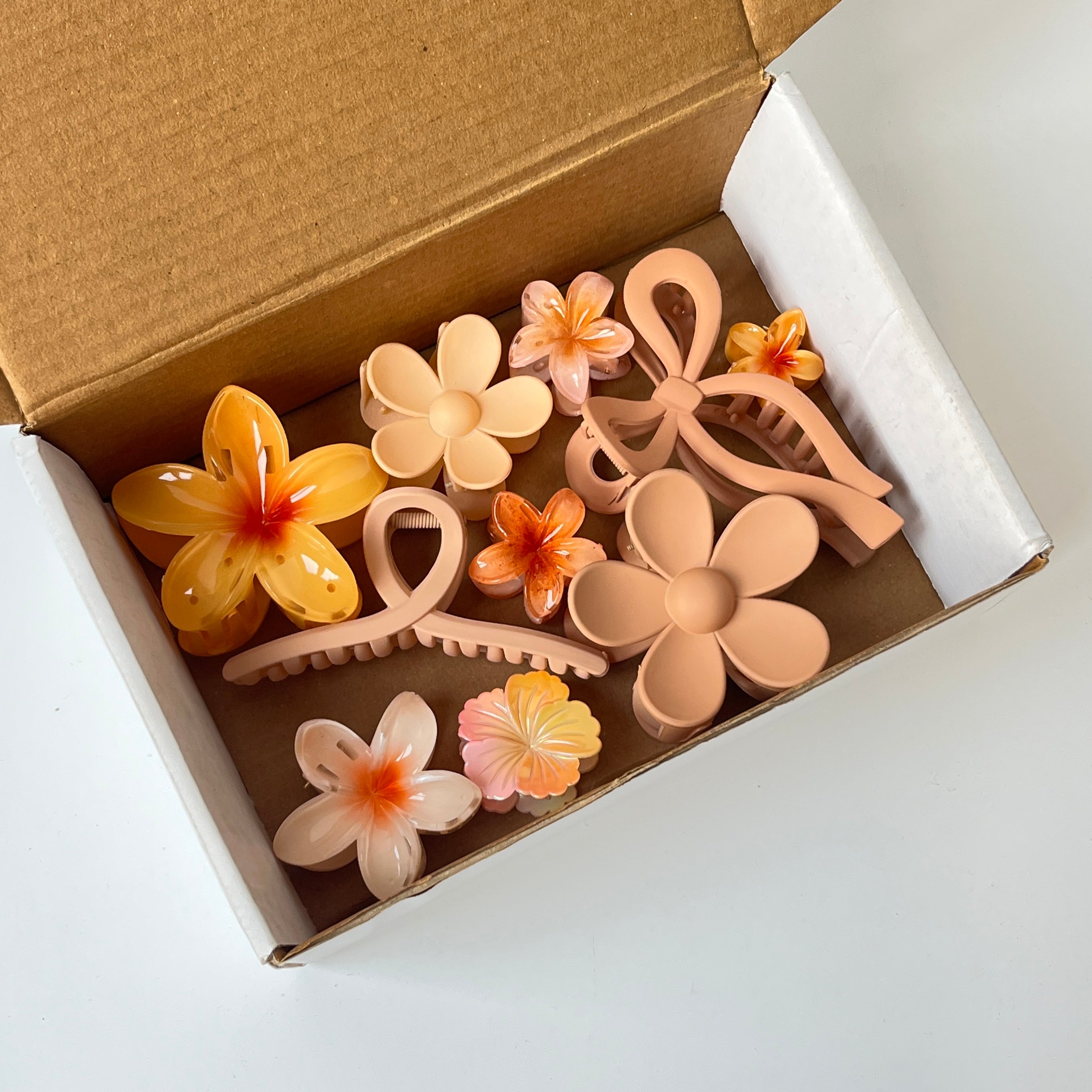 Peach Bloom Combo – Set of 10