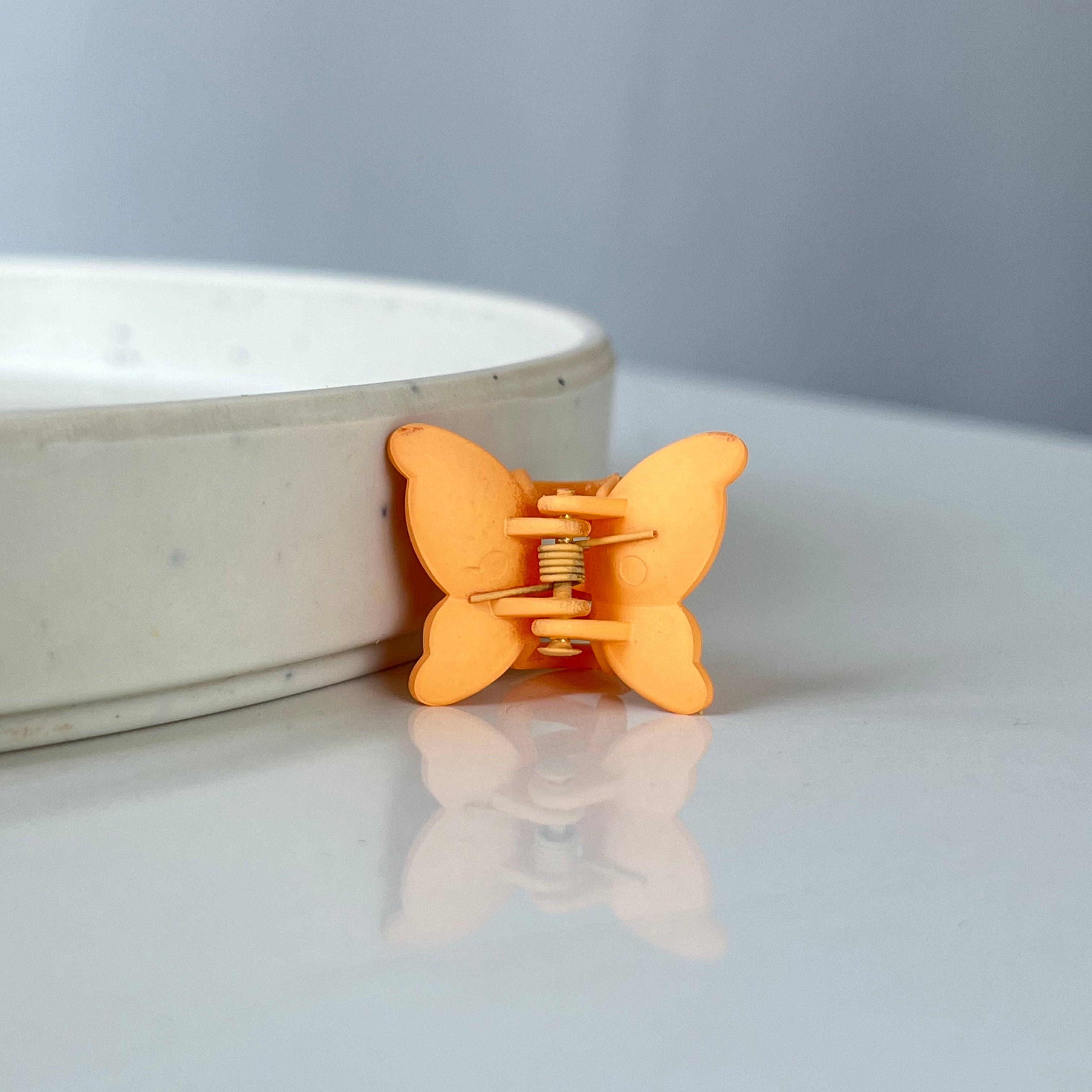 Mini Butterfly Claw Set - Set of 4, Adorable Butterfly Hair Clips for Kids