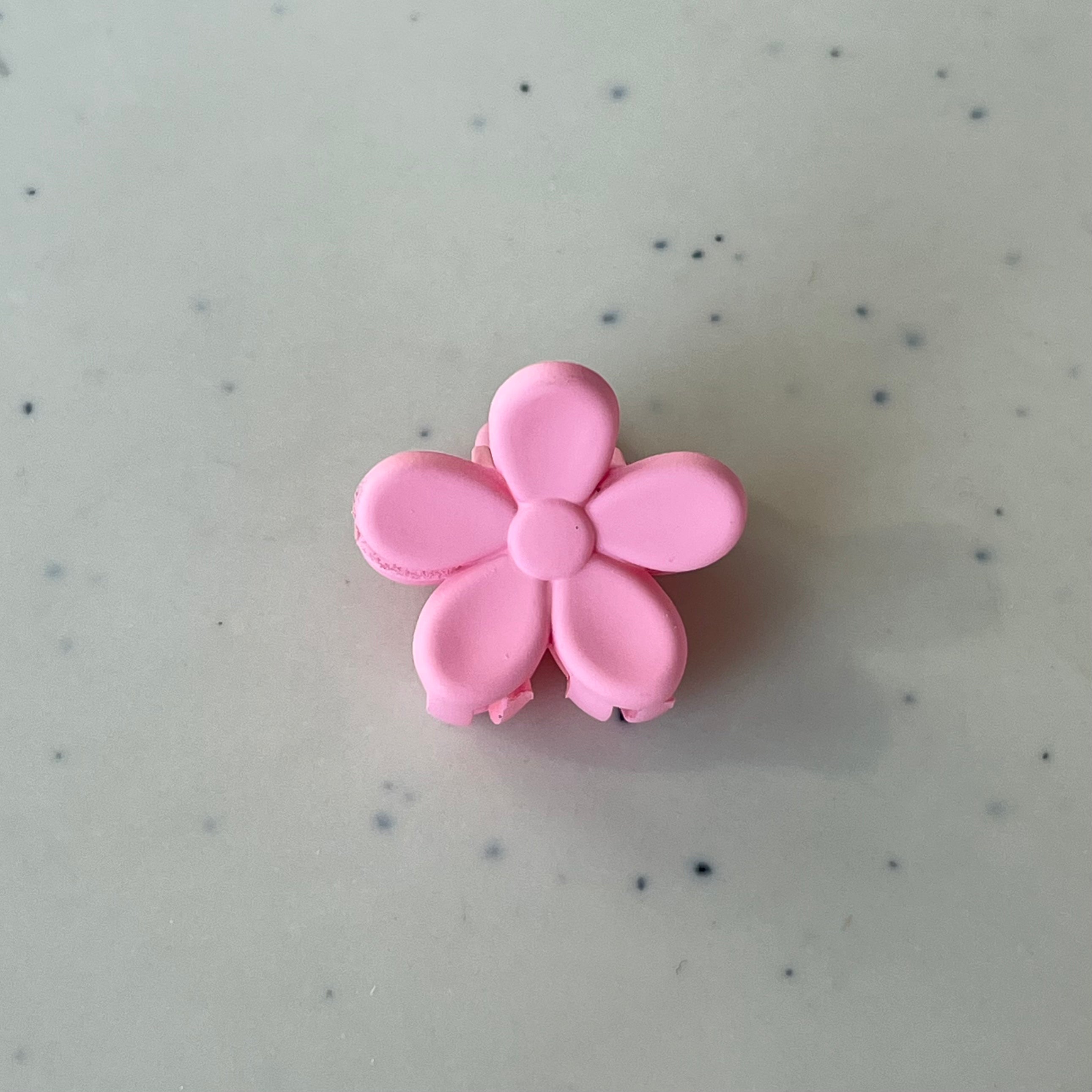 Kids Mini Flower Claw Set - Pack of 6, Soft Pastel Colors