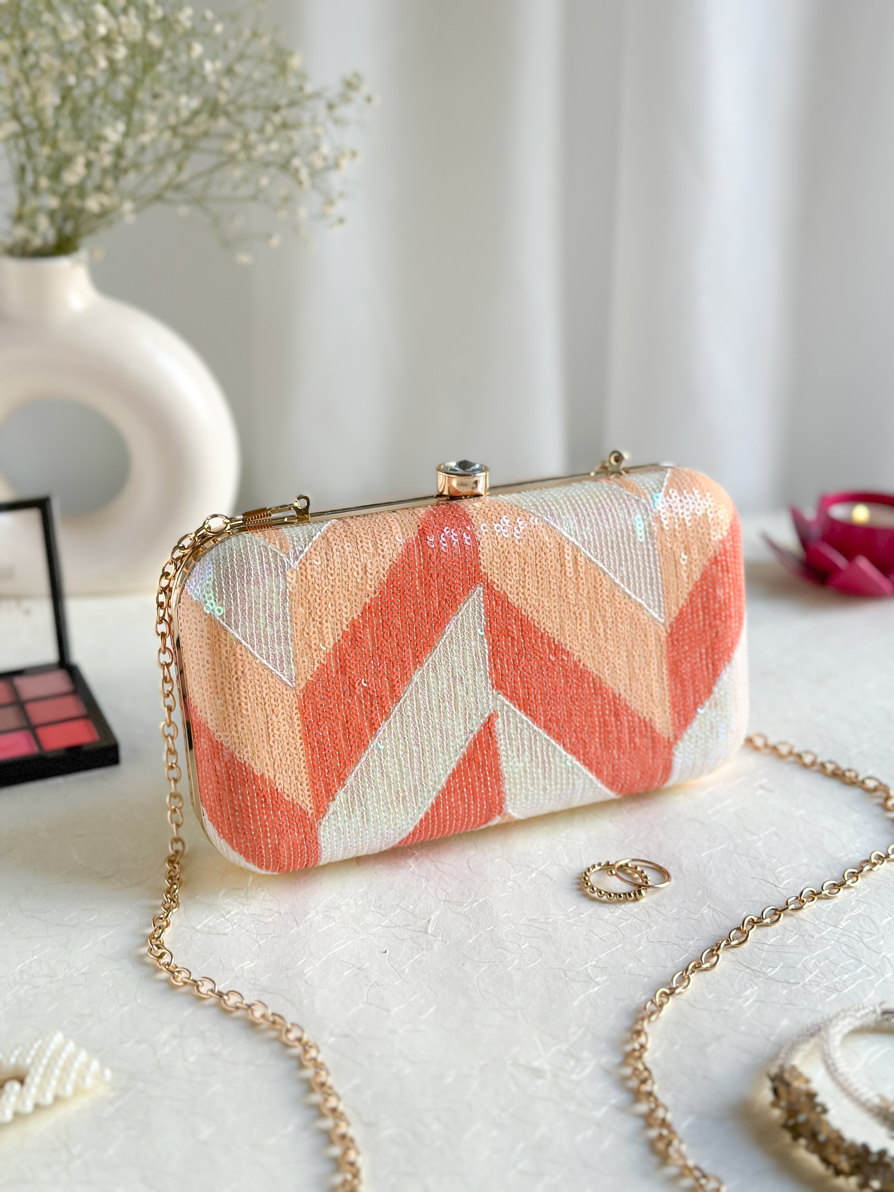 Nice-G Citrus Glam Clutch: The Perfect Accessory for Weddings