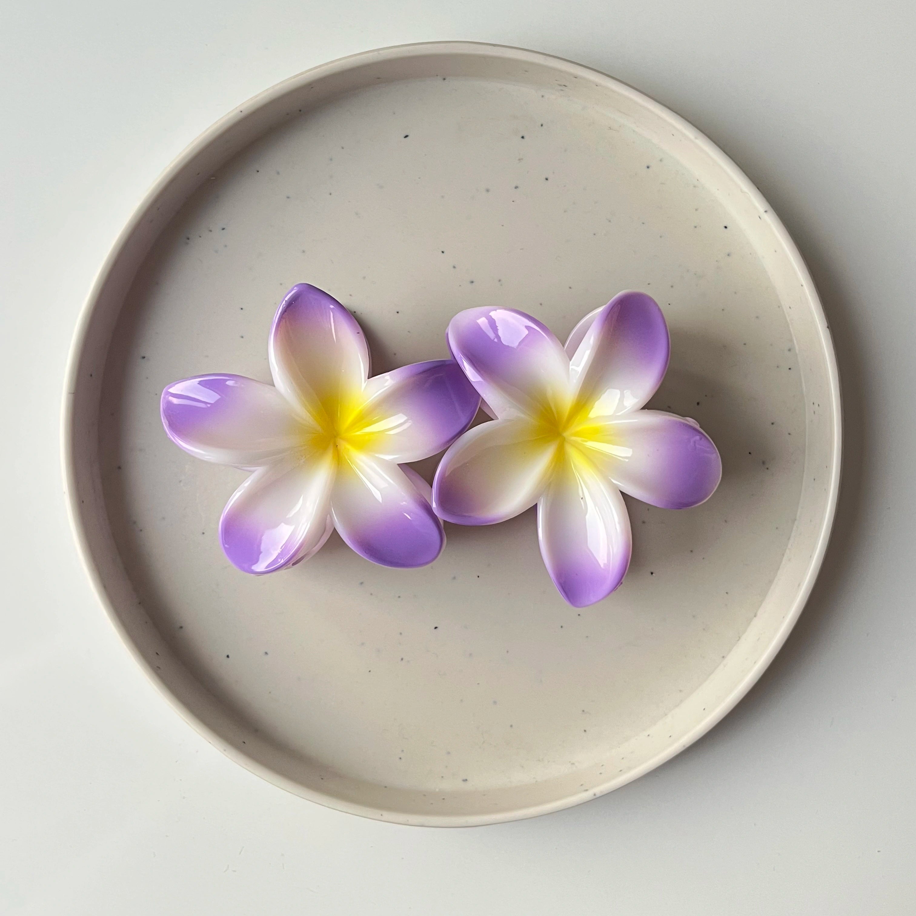 BloomAura – Large Gradient Floral Clip