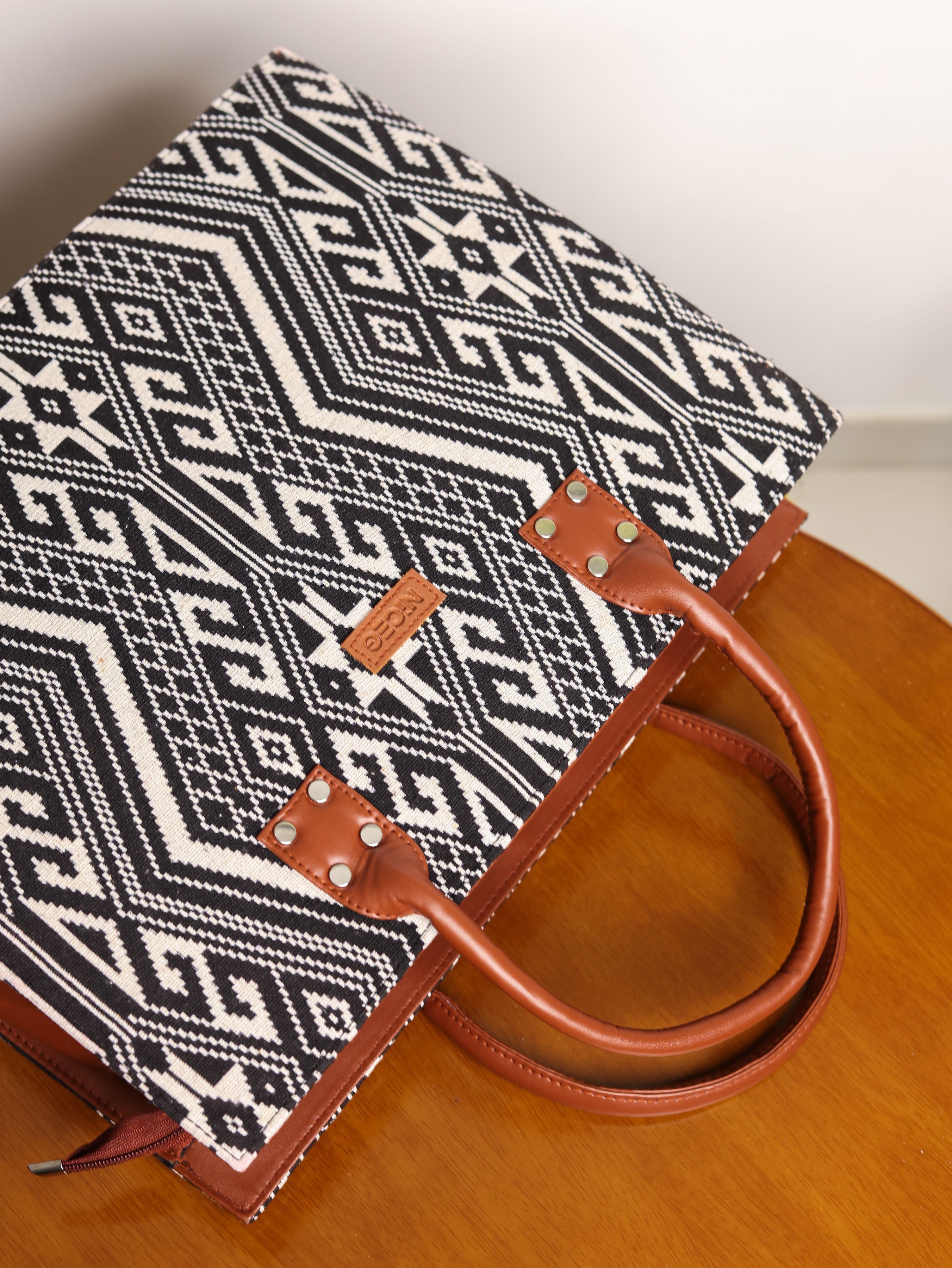 NiceG Black Cherry Tote Bags For Women & Girls