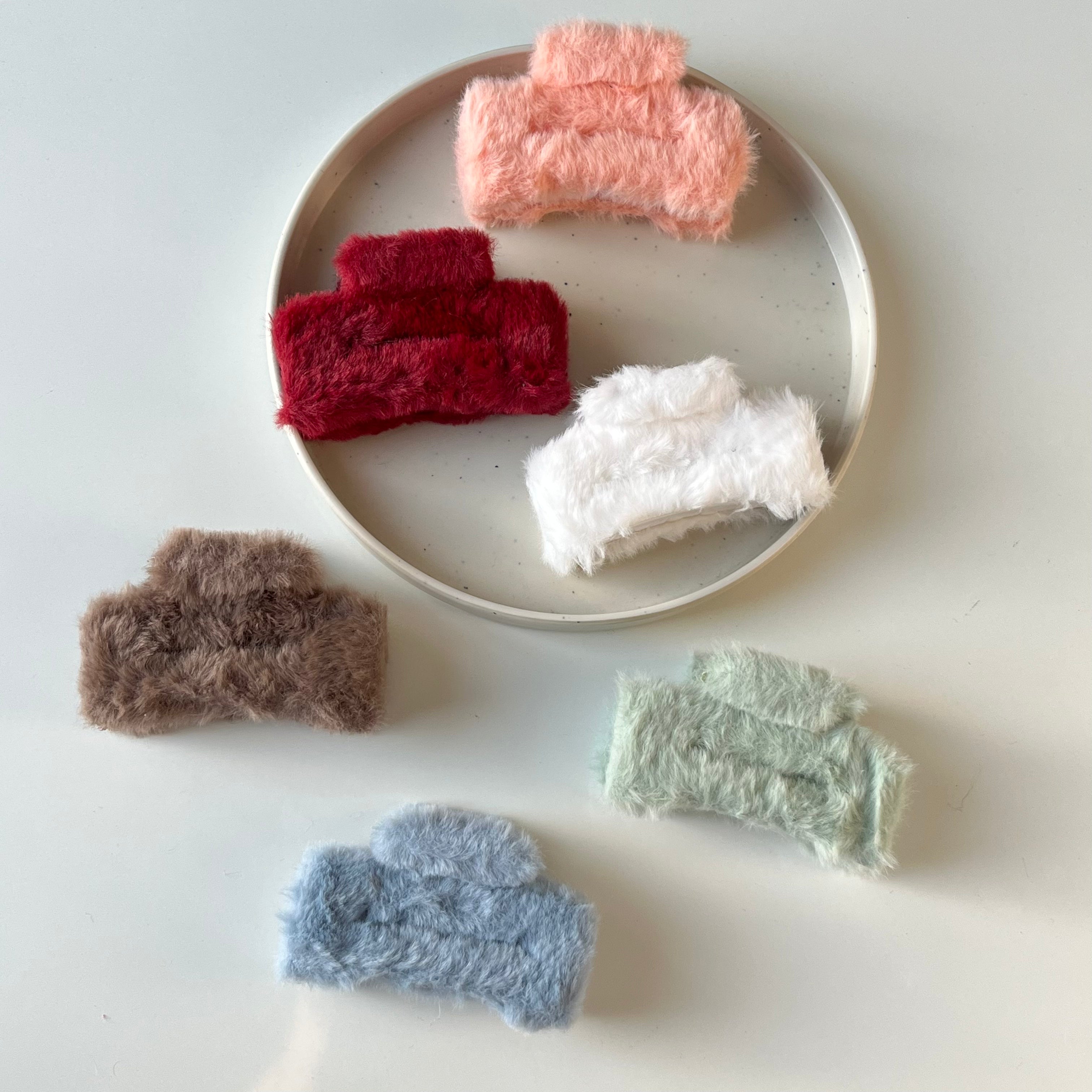 FluffyCharm Claw Clip – Large (Vault Set of 12)