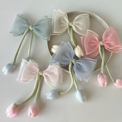 Tulipée Bow Clip – Large (Vault Set of 5) (Trade)