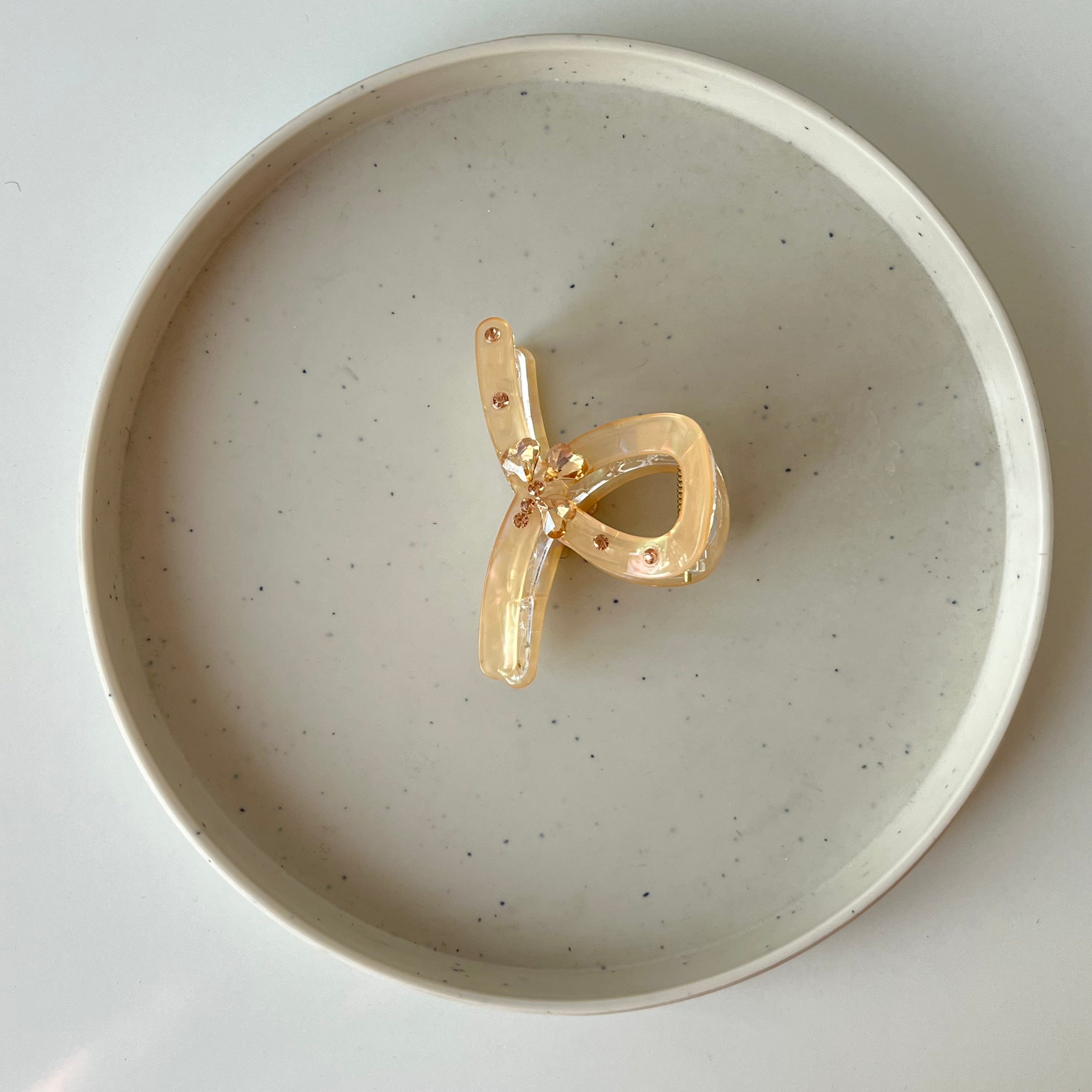 LustreBow Clip – Medium